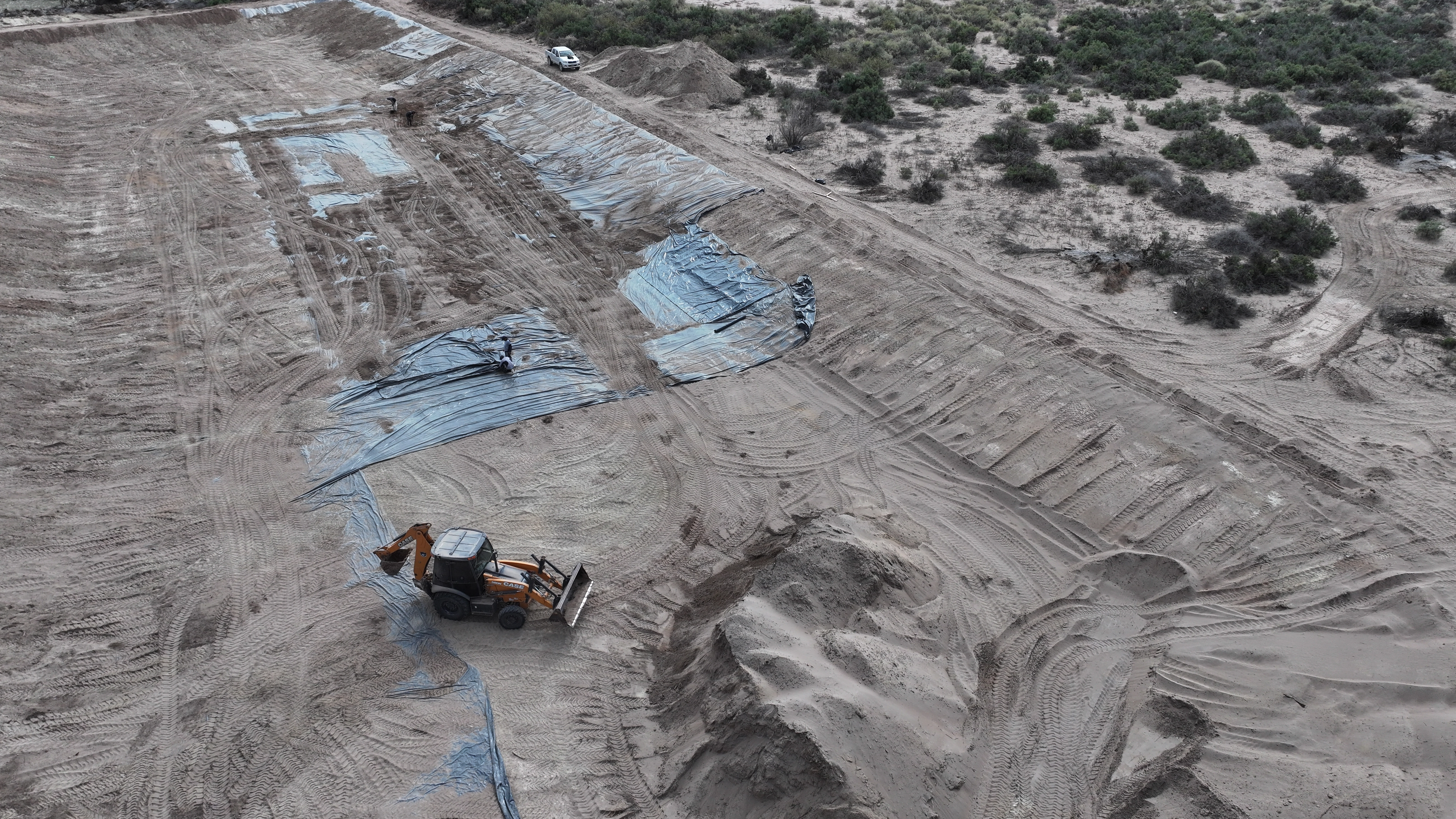 Obras Hidráulicas y Complementarias, Vista Aérea