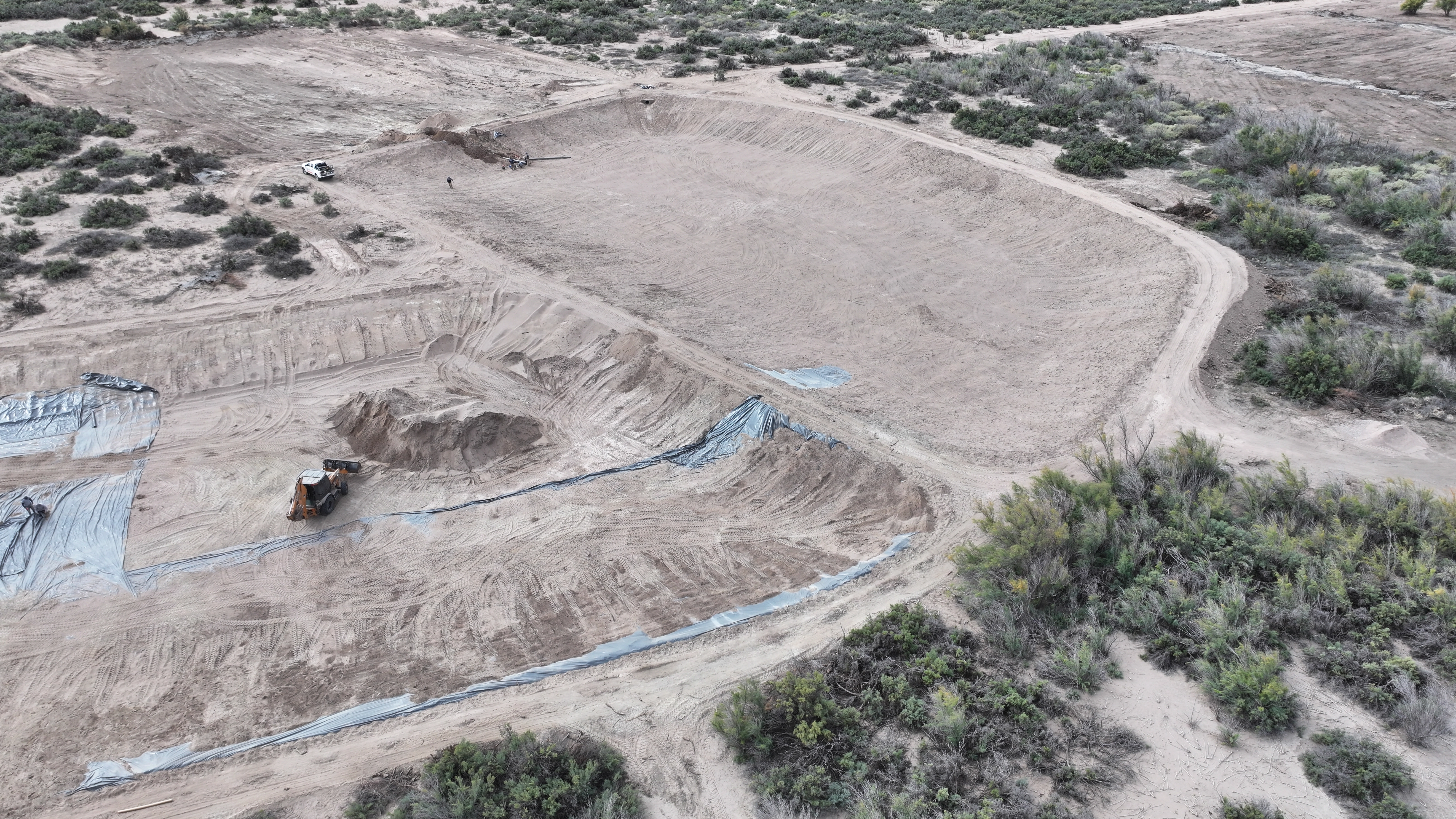 Construcción de Reservorios Agrícolas en Mendoza